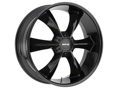 MKW Offroad M119 Gloss Black Wheel; 20x9 (08-23 RWD Challenger, Excluding SRT Demon)