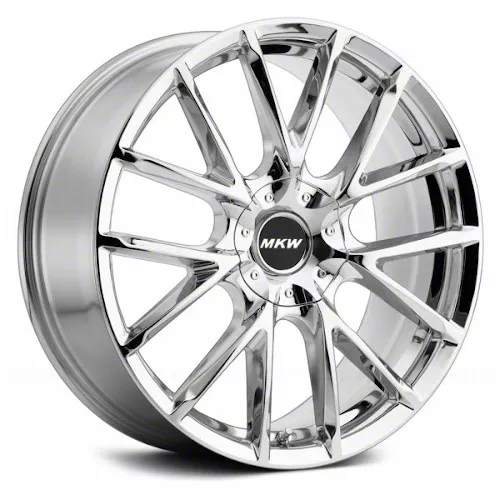 MKW Offroad Challenger M122 Chrome Wheel; 20x8.5; 18mm Offset M122