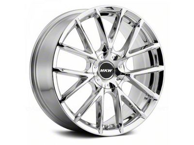 MKW Offroad M123 Chrome Wheel; 20x8.5; 18mm Offset (08-23 RWD Challenger, Excluding SRT Demon)
