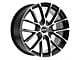 MKW Offroad M123 Gloss Black Wheel; 22x9; 18mm Offset (11-23 RWD Charger)
