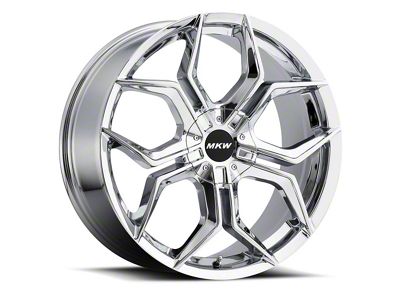 MKW M121 Chrome Wheel; 20x8.5; 35mm Offset (21-25 Mustang Mach-E)