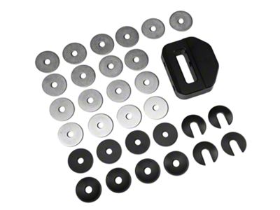 Maximum Motorsports IRS Differential Bushings; Aluminum (99-04 Mustang Cobra)