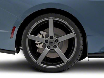 MMD 551C Charcoal Wheel; Rear Only; 20x10; 45mm Offset (24-25 Mustang)