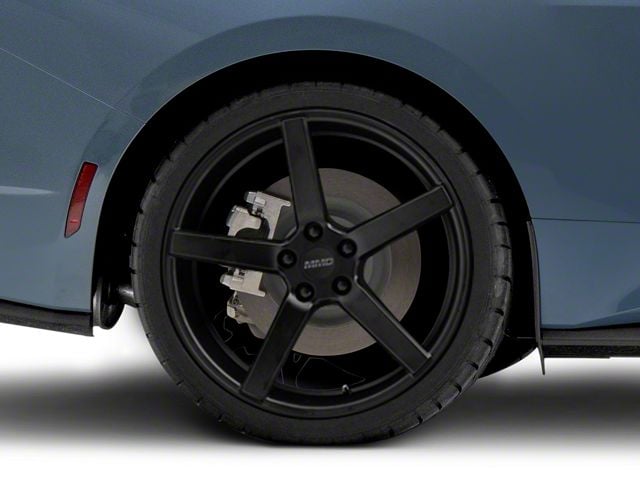 MMD 551C Matte Black Wheel; Rear Only; 20x10 (2024 Mustang)
