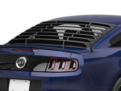 MMD ABS Rear Window Louvers (05-09 Mustang Coupe)