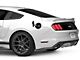 MMD Billet Aluminum Fuel Door; Black (15-23 Mustang)