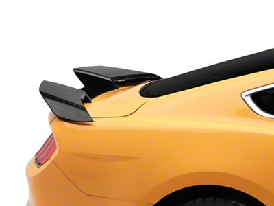 MMD by FOOSE Split Rear Spoiler; Black (15-23 Mustang Fastback)