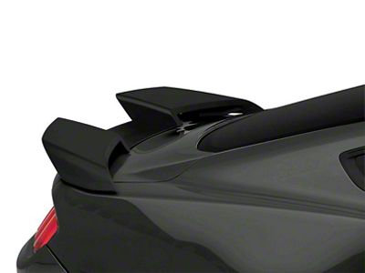 MMD by FOOSE Split Rear Spoiler; Shadow Black (15-23 Mustang Fastback)