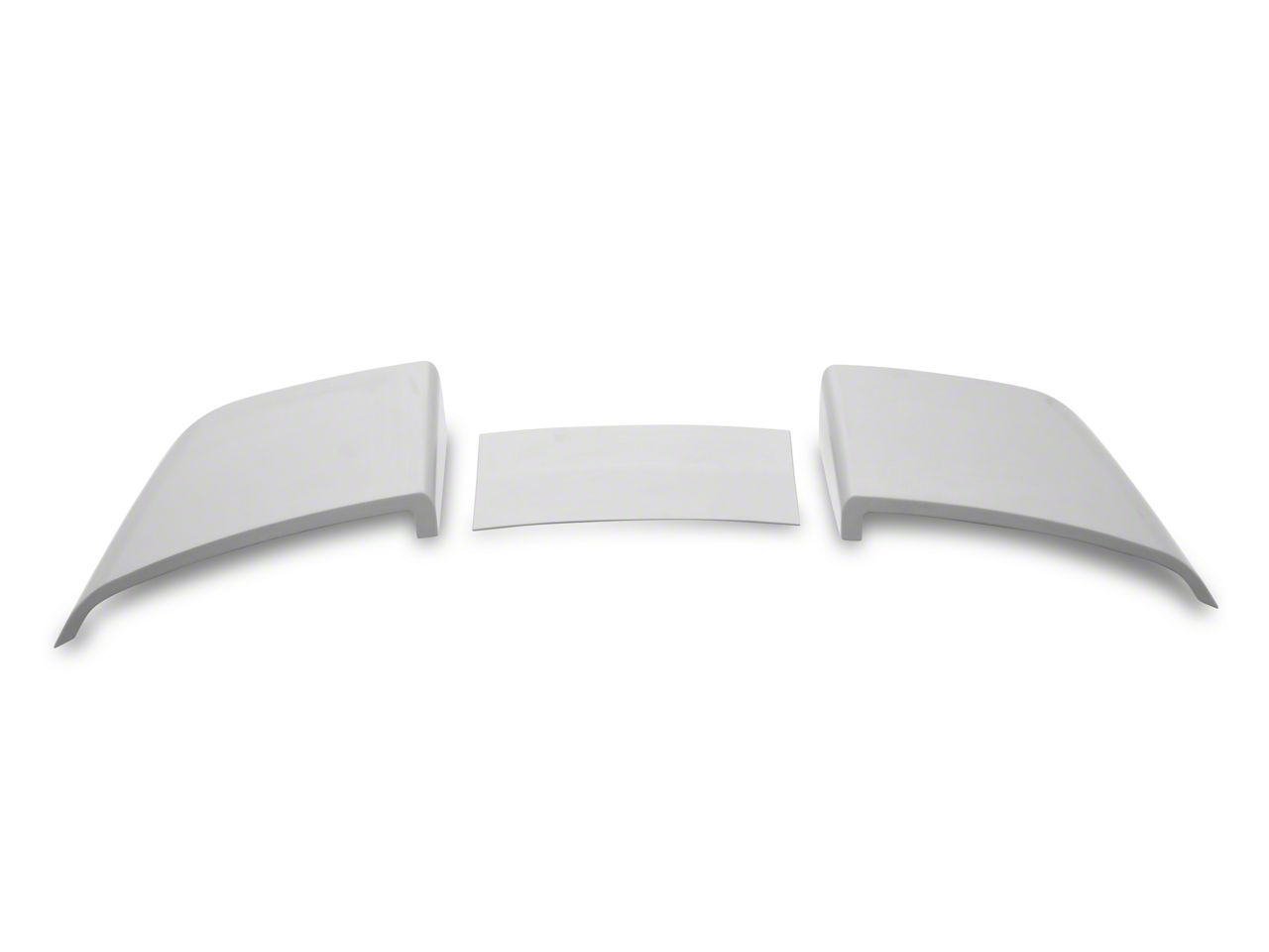 MMD by FOOSE Mustang Split Rear Spoiler; Unpainted 407273-00