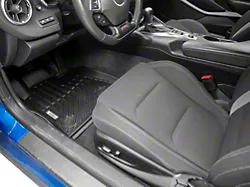 MMD TruShield Series Precision Molded Front and Rear Floor Liners; Black (16-23 Camaro)