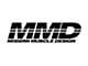 MMD Bolt On Hood Strut Kit; Carbon Fiber (05-14 Mustang)