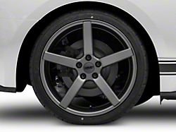 MMD 551C Charcoal Wheel; Rear Only; 20x10; 45mm Offset (15-23 Mustang GT, EcoBoost, V6)