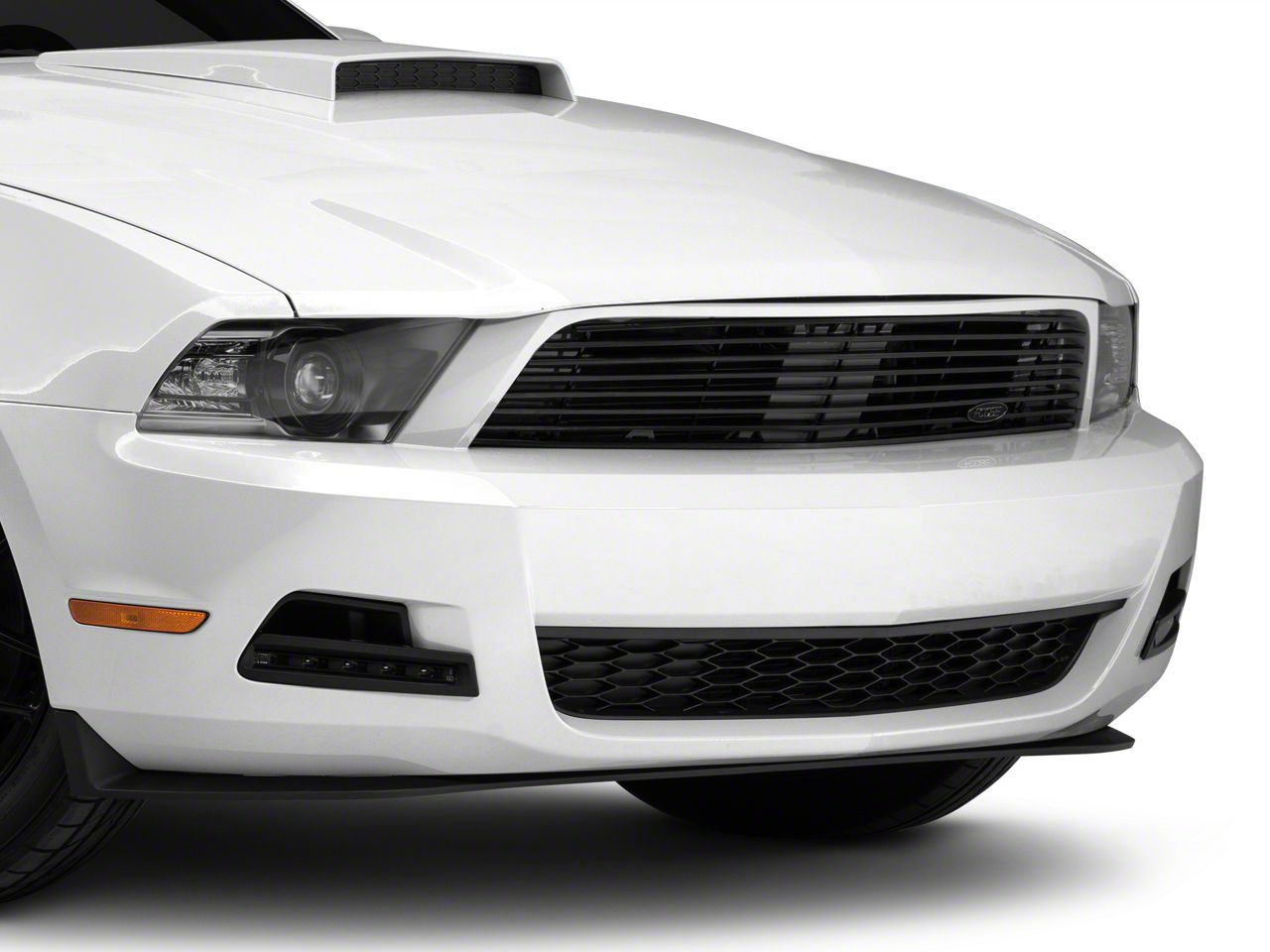 thumbnail interactive-video image 1 of APS Black Powder Coated Billet Grille Insert For 1967-1968 Ford Mustang – Main Upper (S18-J84258F) 1 of 1
