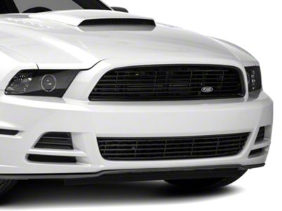 MMD by FOOSE Billet Upper Replacement Grille; Black (13-14 Mustang GT)