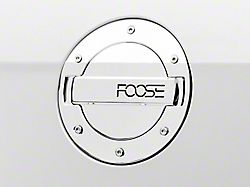 MMD by FOOSE Chrome Billet Aluminum Fuel Door w/ FOOSE Logo (10-14 Mustang)