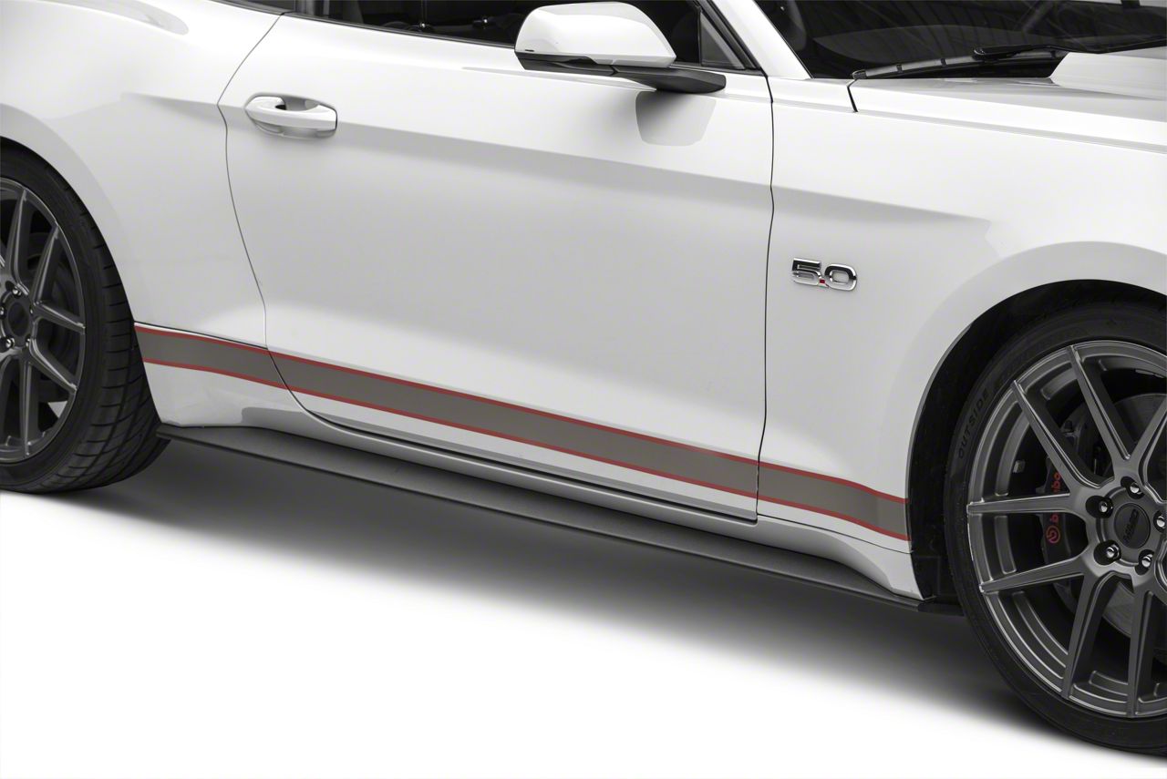MMD by FOOSE Mustang Rocker Stripes 393507 (15-17 Mustang