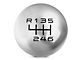 MMD by FOOSE Retro Style 6-Speed Shift Knob with FOOSE Logo; Polished (15-24 Mustang, Excluding GT350 & GT500)