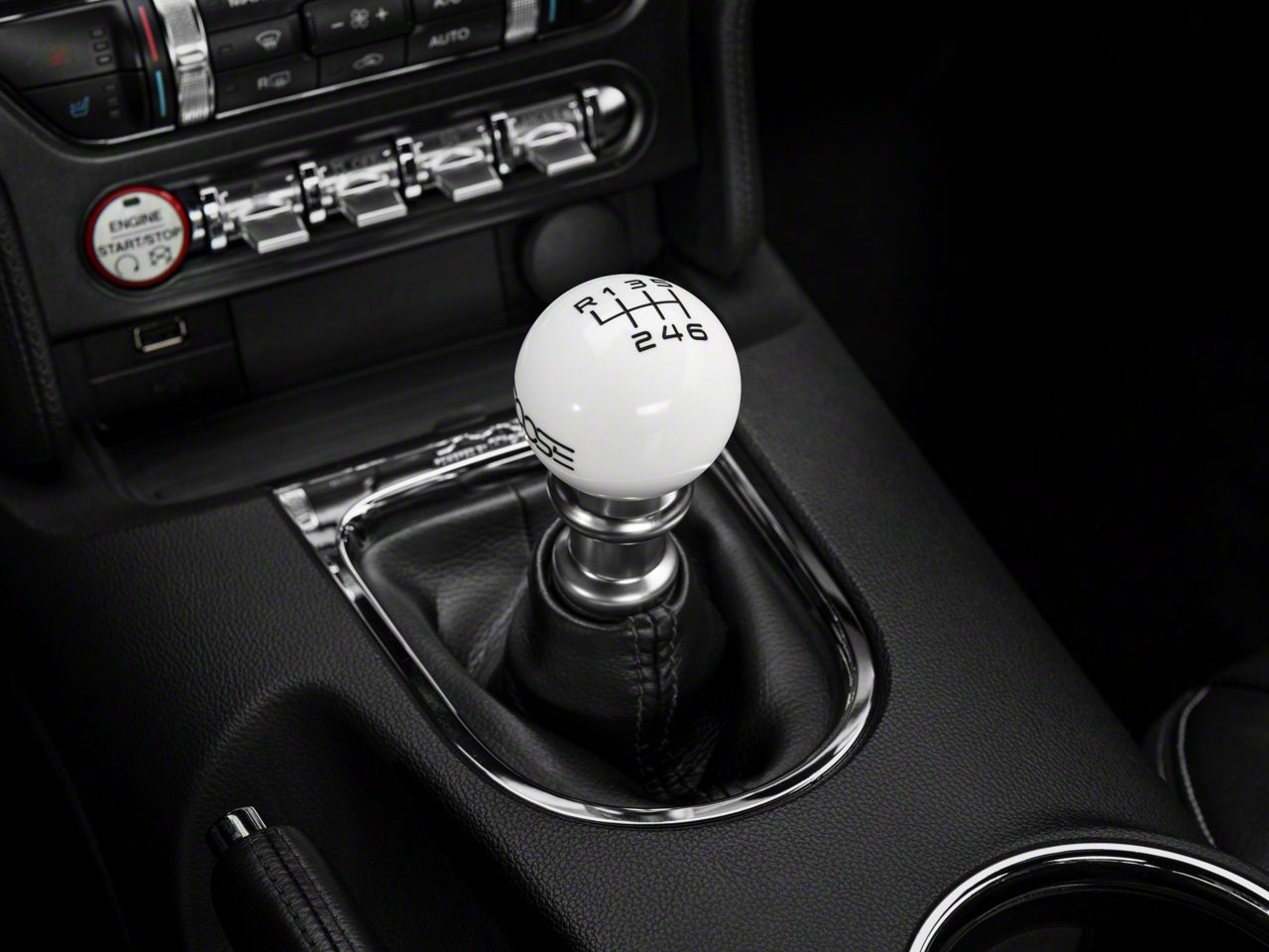 MMD by FOOSE Mustang Retro Style 6-Speed Shift Knob with FOOSE