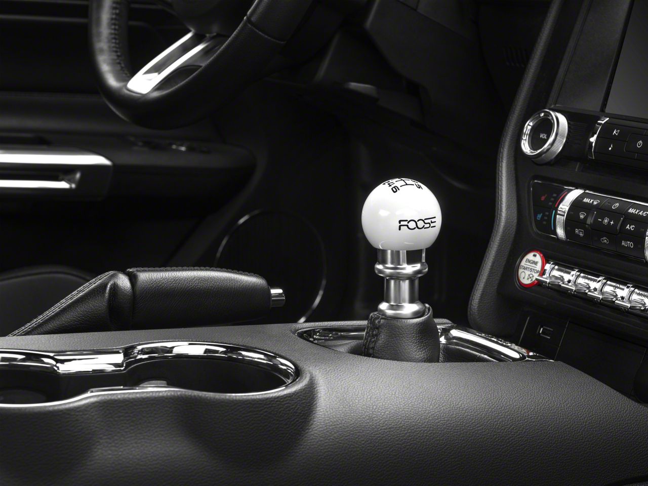 MMD by FOOSE Mustang Retro Style 6-Speed Shift Knob with FOOSE