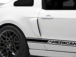 MMD by FOOSE Side Scoops; Pre-Painted (10-14 Mustang)