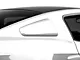 MMD by FOOSE Quarter Window Scoops; Unpainted (10-14 Mustang Coupe)