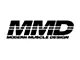 MMD Hood Vent Scoops; Pre-Painted (15-17 Mustang GT)