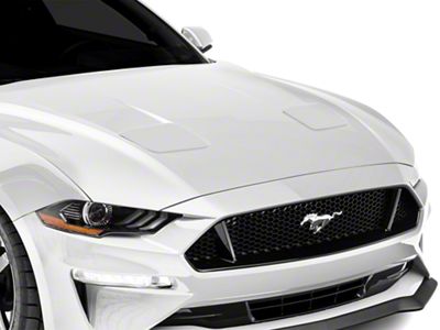 MMD Hood Vents; Unpainted (18-22 Mustang GT, EcoBoost)