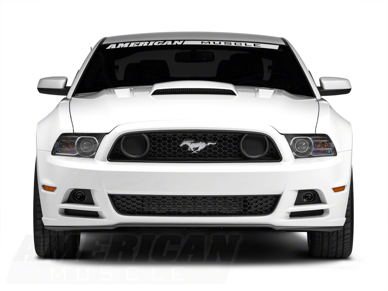 MMD Mustang Hood Scoop; Unpainted 71331-00 (13-14 Mustang GT, V6