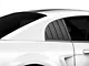 MMD Quarter Window Louvers; Matte Black (99-04 Mustang GT, V6, Cobra)
