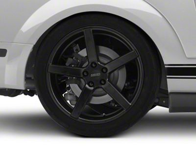 MMD 551C Matte Black Wheel; Rear Only; 20x10 (05-09 Mustang)