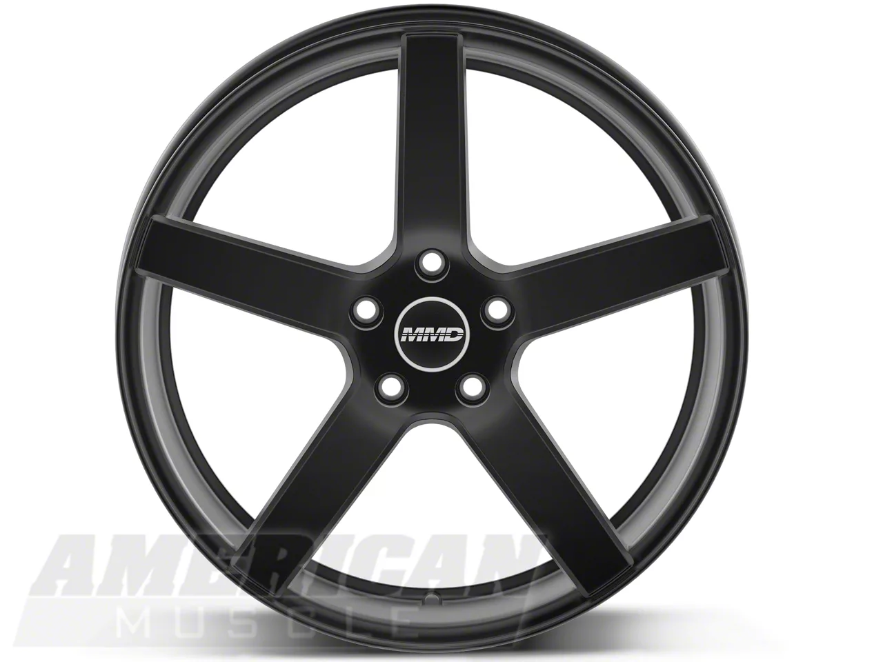 MMD Mustang 551C Matte Black Wheel; 20x8.5; 35mm Offset