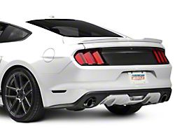 MMD Decklid Panel; Matte Black (15-23 Mustang)