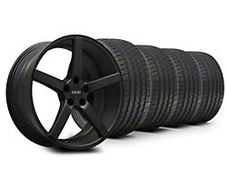 MMD 20x8.5 MMD 551C & Lionhart All-Season LH-Five Tire Package (10-14 Mustang)