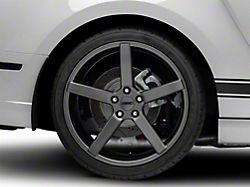 MMD 551C Charcoal Wheel; Rear Only; 20x10; 45mm Offset (10-14 Mustang)