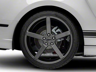 MMD 551C Charcoal Wheel; Rear Only; 20x10 (10-14 Mustang)