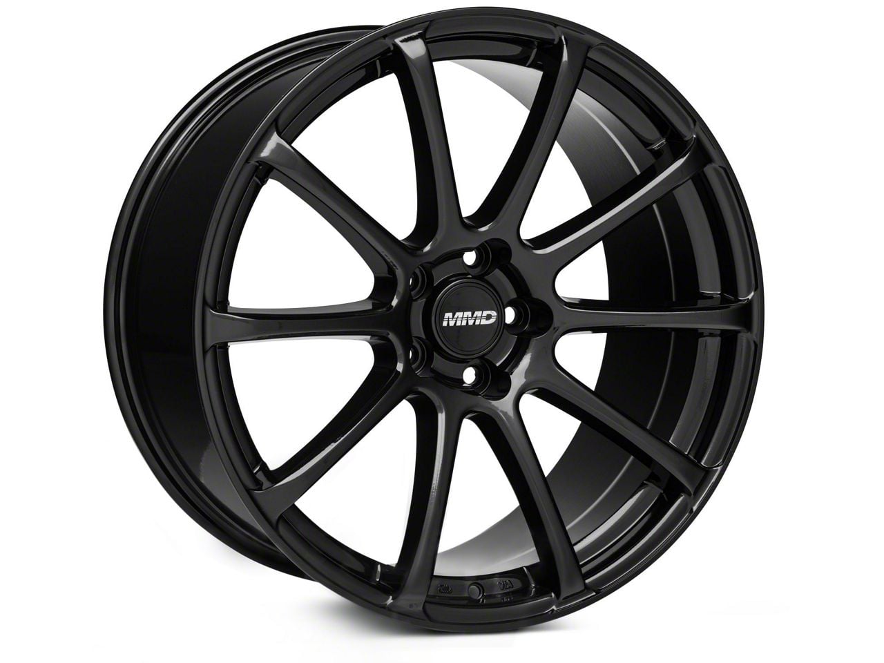 MMD Mustang Axim Gloss Black Wheel; 20x8.5; 35mm Offset 101025 (10