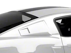 MMD Eleanor Style Window Scoops; Pre-Painted (05-14 Mustang Coupe)