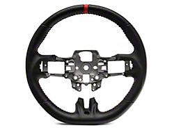 MMD GTX Steering Wheel; Leather (15-17 Mustang)