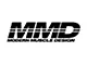 MMD Bolt On Hood Strut Kit; Black (15-23 Mustang GT, EcoBoost, V6)