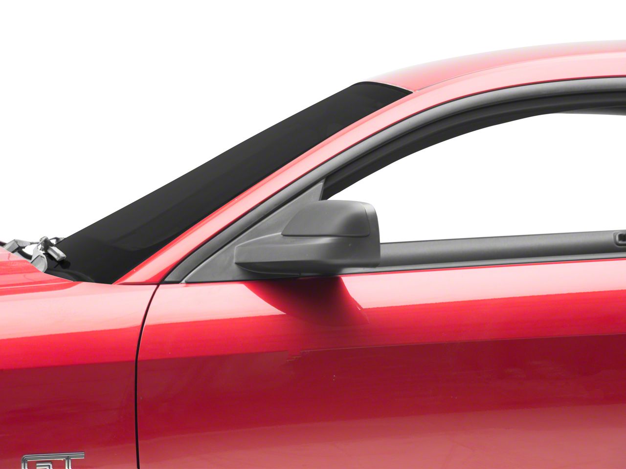 ムスタングさん専用 MMD Mustang Mirror Covers; Satin Black 71300-66 (05-09