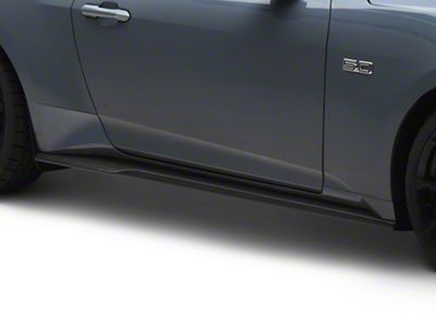 MMD Side Skirts; Carbon Fiber (24-25 Mustang)