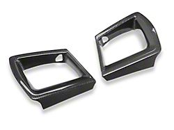 MMD Upper Grille Vent Trim; Carbon Fiber (24-25 Mustang GT)