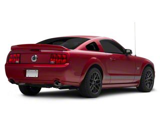 Painted Rear Spoiler Lip For 2005-2011 Cadillac STS - Bolt/Adhesive Mount, SJ6145