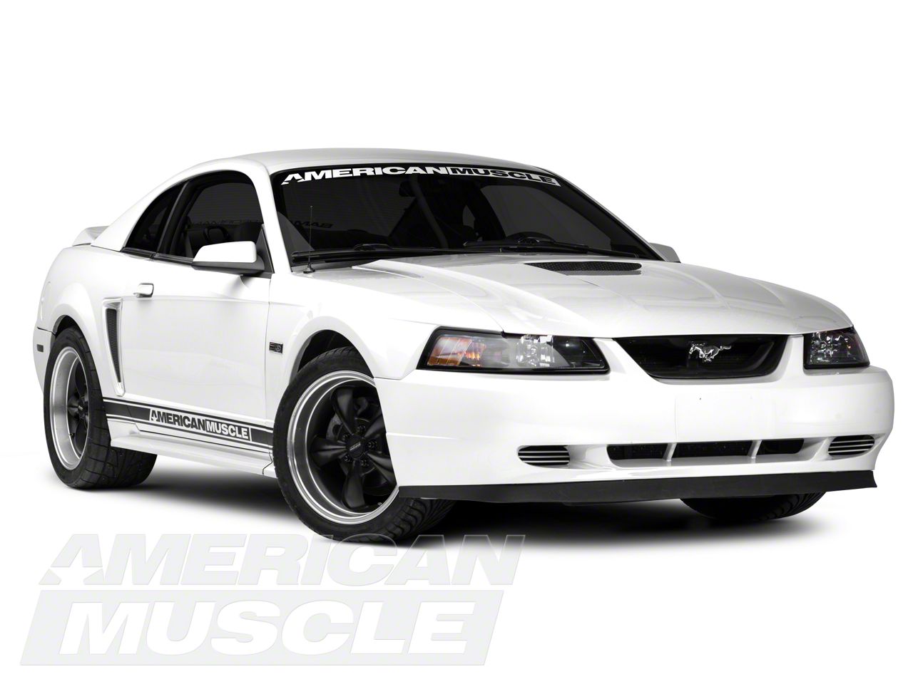 MMD Mustang Mirrors; Pre-Painted 102259 (99-04 Mustang) - Free