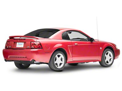 MMD Quarter Window Louvers; Unpainted (99-04 Mustang GT, V6, Cobra)