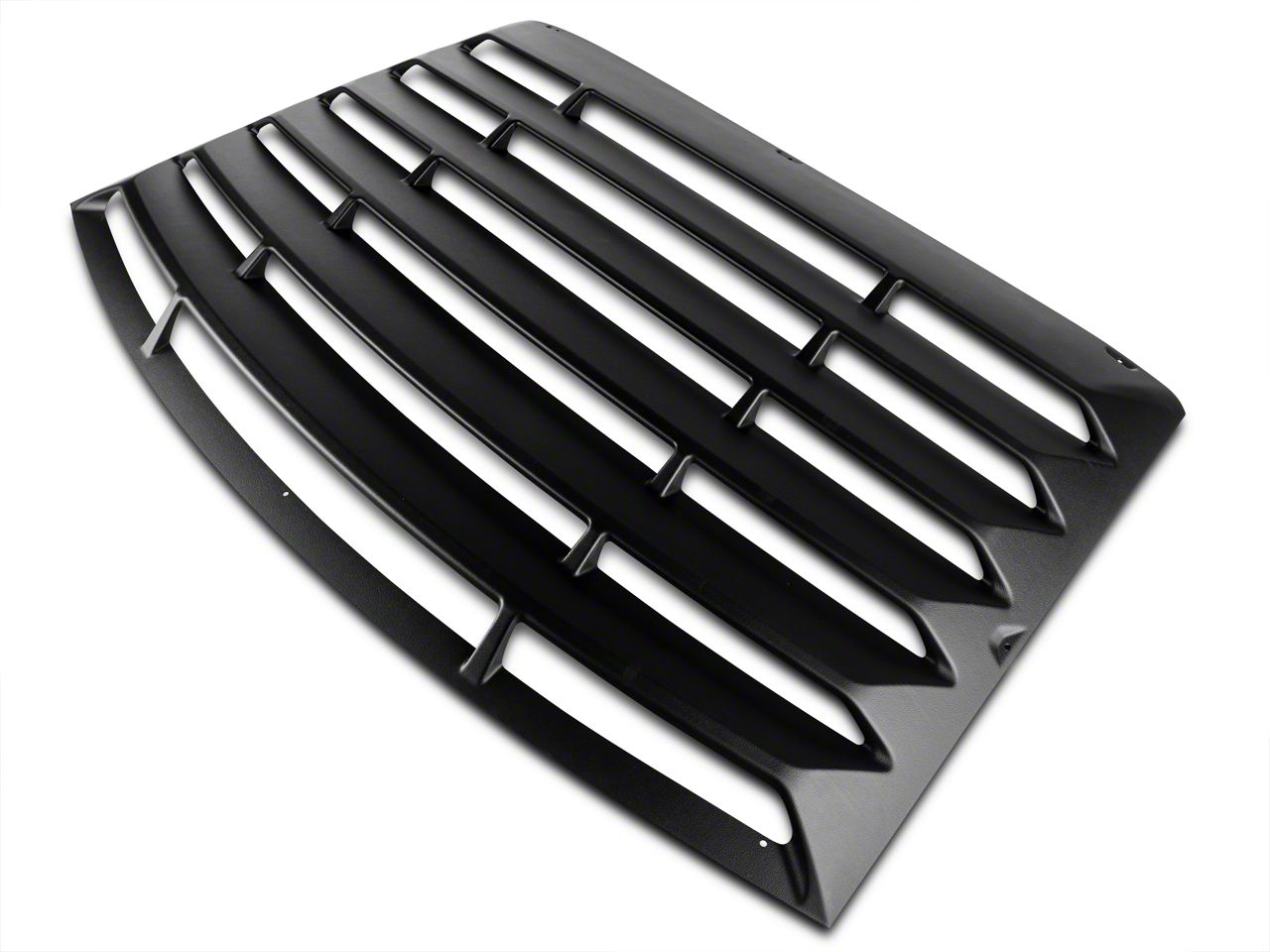MMD Mustang Rear Window Louvers; Textured ABS 41301 (99-04 Mustang