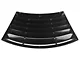 MMD Rear Window Louvers; Textured ABS (99-04 Mustang)