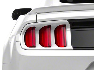 MMD Tail Light Trim; Unpainted (15-17 Mustang; 18-22 Mustang GT350, GT500)