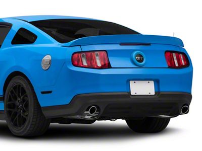 MMD Trunk Emblem Surround; Unpainted (10-12 Mustang)