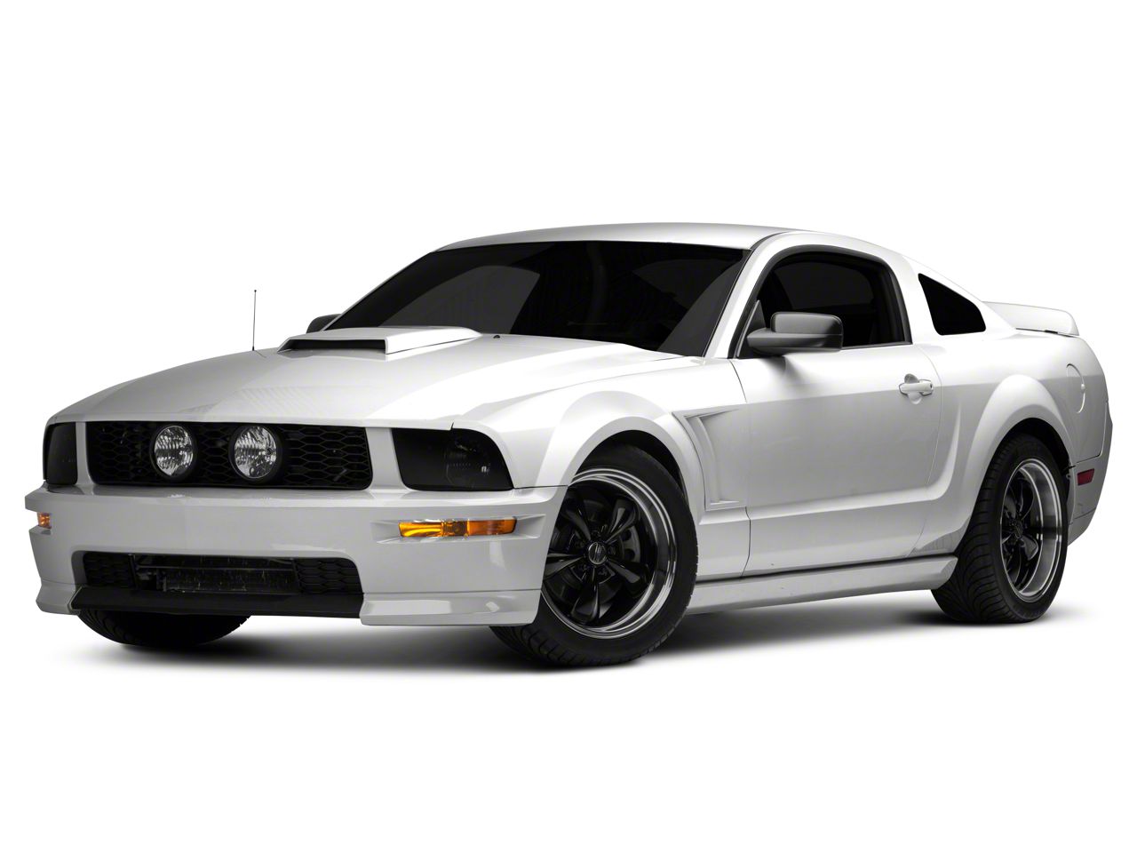 MMD Mustang Fender Vents; Unpainted 384821-00 (05-09 Mustang